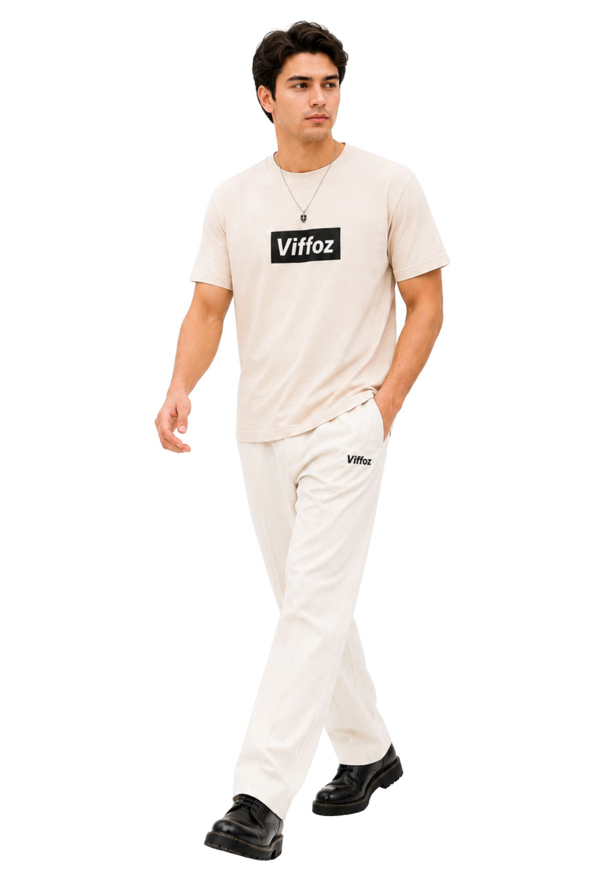 Viffoz Tee – Cream