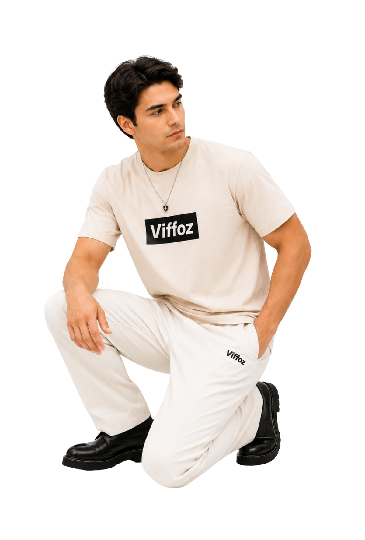 Viffoz Tee – Cream