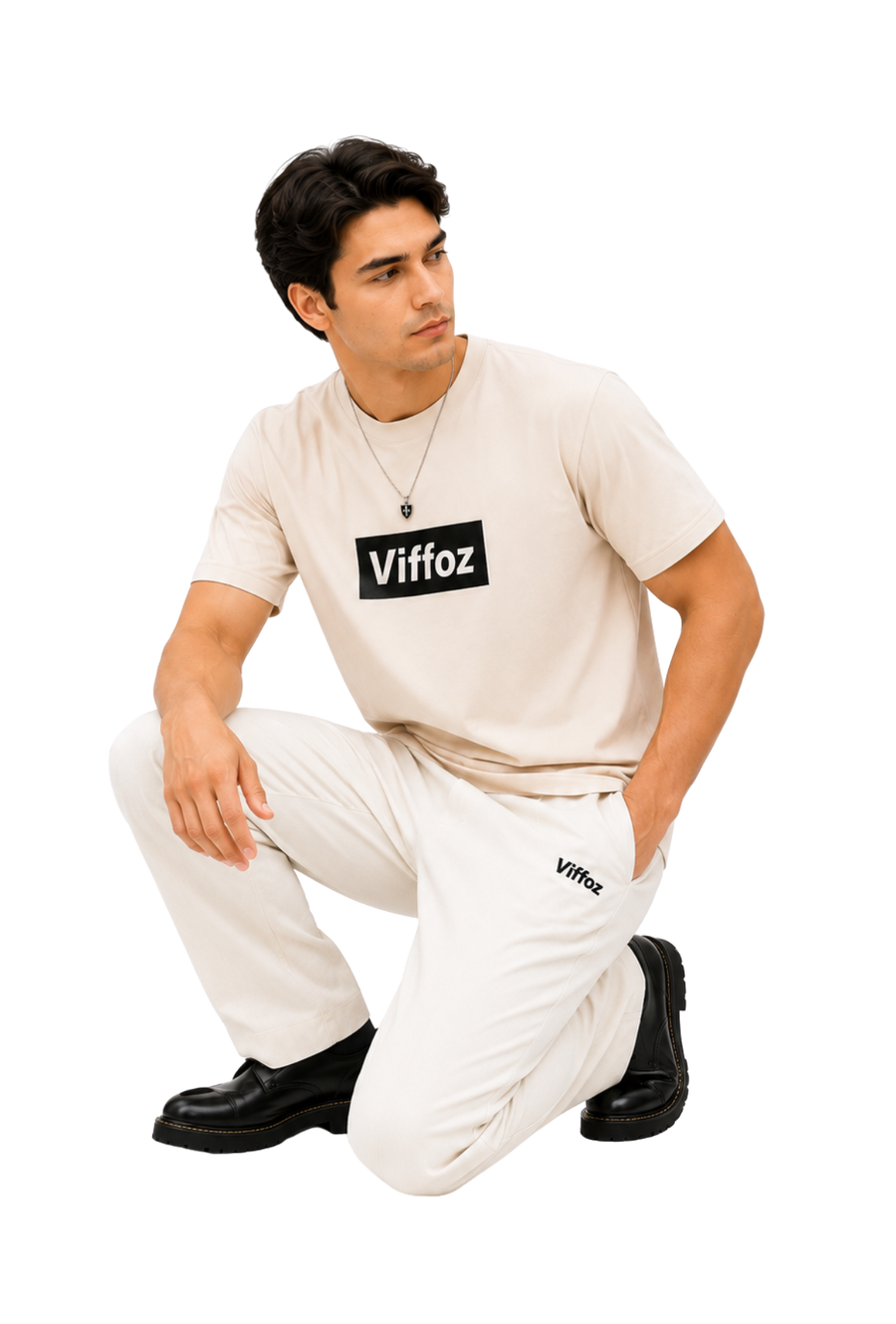 Viffoz Tee – Cream